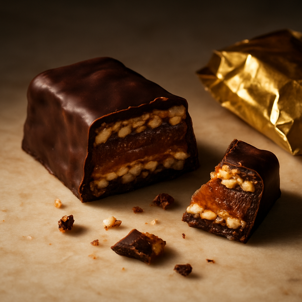 Crisp Layer Bar — The date that snaps.