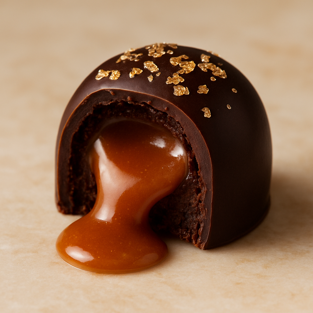 Salted Caramel Truffle — Ooze, don't drip.